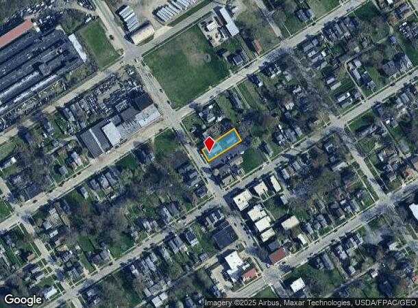  818 Bush St, Toledo, OH Parcel Map