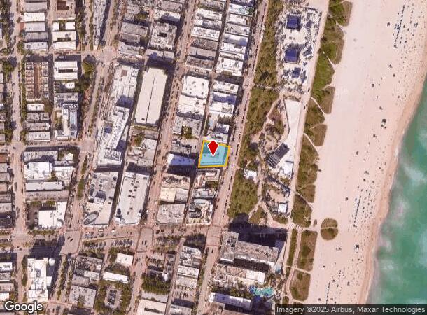  600 Ocean Dr, Miami Beach, FL Parcel Map