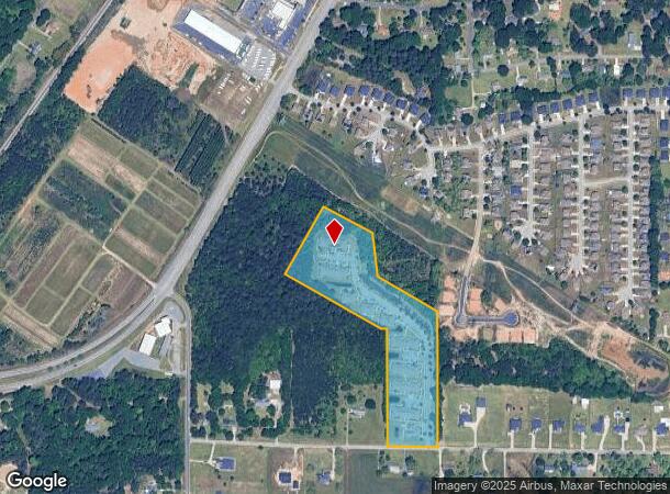  201 Allred Rd, Byron, GA Parcel Map