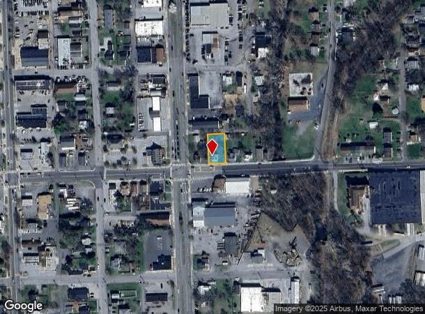  208 E 6Th St, Front Royal, VA Parcel Map