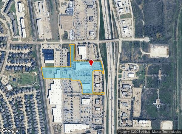 12860 South Fwy, Burleson, TX Parcel Map