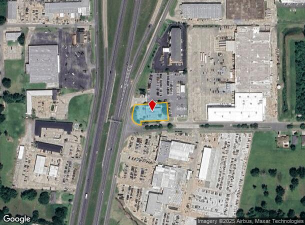 5544 I 49 N Service Rd, Opelousas, LA Parcel Map