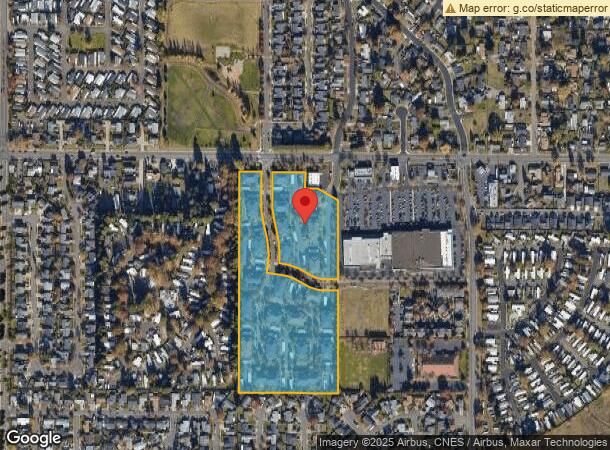  505 Throne Dr, Eugene, OR Parcel Map