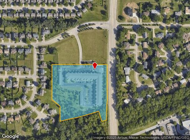 7205 N 73Rd Plaza Cir, Omaha, NE Parcel Map