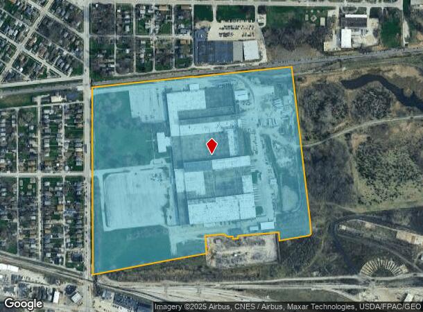  1300 19Th St, East Moline, IL Parcel Map