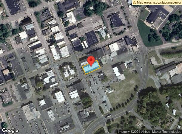  1 N Jackson St, Athens, TN Parcel Map