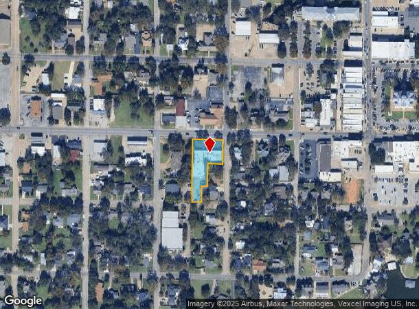 305 W Pearl St, Granbury, TX Parcel Map