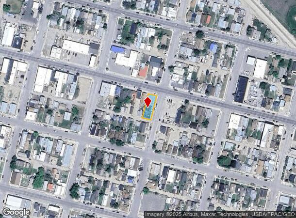 627 E Park Ave, Anaconda, MT Parcel Map