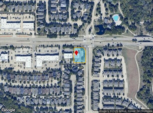  909 W Stacy Rd, Allen, TX Parcel Map