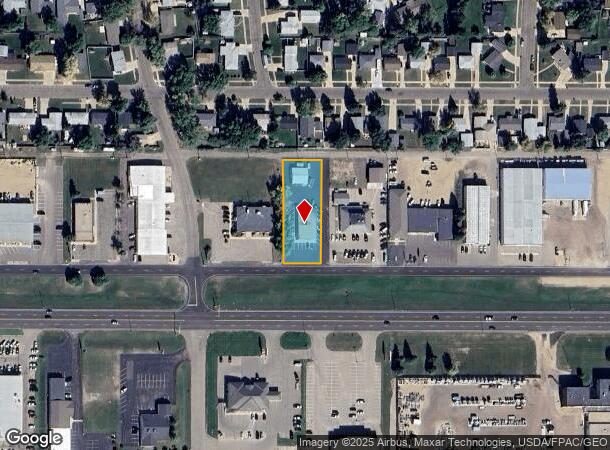 816 20Th Ave Sw, Minot, ND Parcel Map
