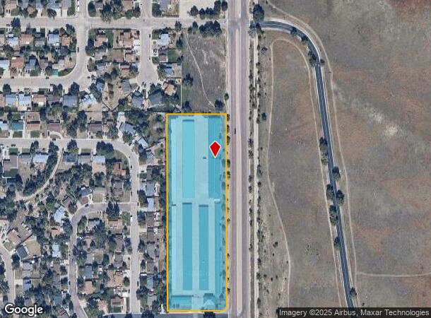 74 N Amherst St, Colorado Springs, CO Parcel Map