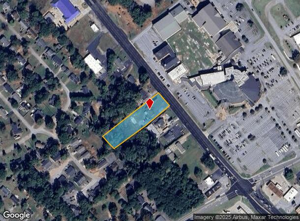 8725 Asheville Hwy, Boiling Springs, SC Parcel Map