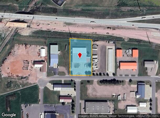 900 E Ash St, Brandon, SD Parcel Map