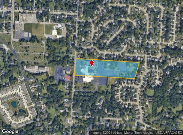  1636 Graham Rd, Reynoldsburg, OH Parcel Map