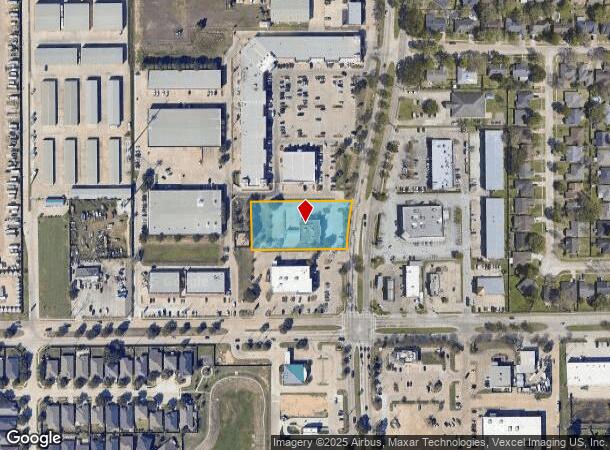  3107 Fry Rd, Katy, TX Parcel Map