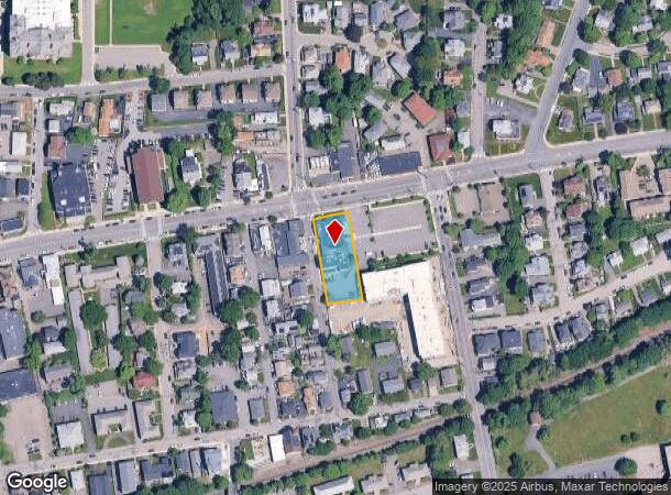  494 Main St, Waltham, MA Parcel Map