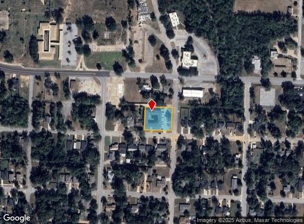 1001 W Elm St, Denison, TX Parcel Map