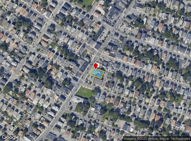  596 Cranston St, Providence, RI Parcel Map