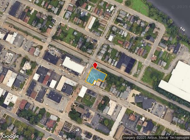 301 Broadway St, Coraopolis, PA Parcel Map