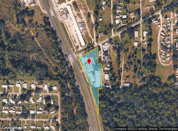  321 N Us Highway 1, Oak Hill, FL Parcel Map