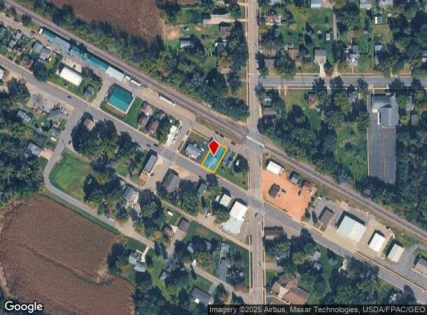 W112 W Menomonie St, Elk Mound, WI Parcel Map