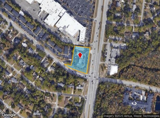  2822 S College Rd S, Wilmington, NC Parcel Map