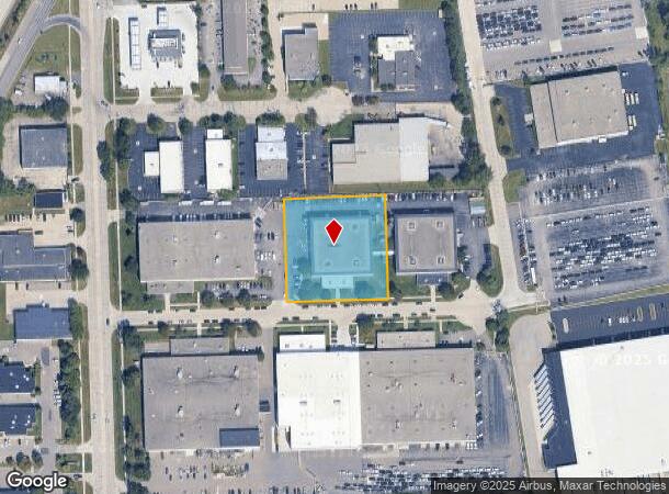  1953 Concept Dr, Warren, MI Parcel Map