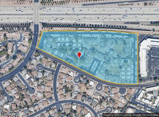 1360 W Isabella Ave, Mesa, AZ Parcel Map