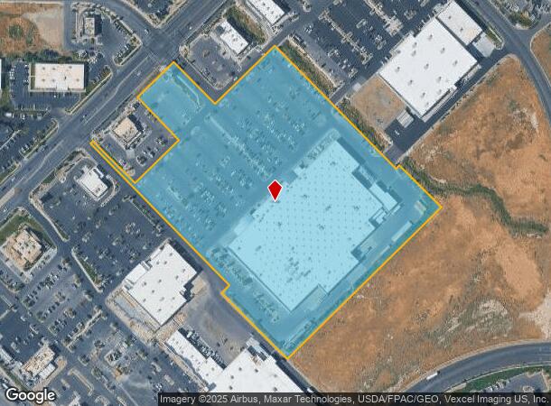  1206 N Canyon Creek Pkwy, Spanish Fork, UT Parcel Map