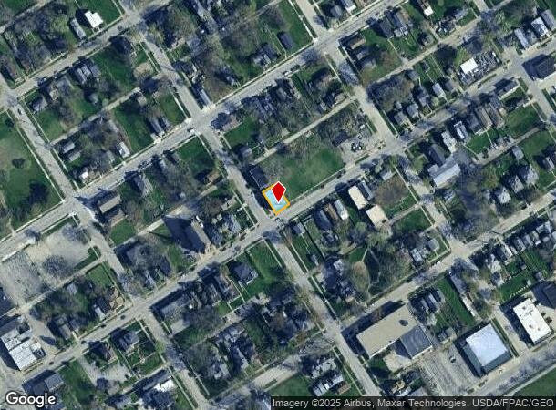 1201 N Huron St, Toledo, OH Parcel Map