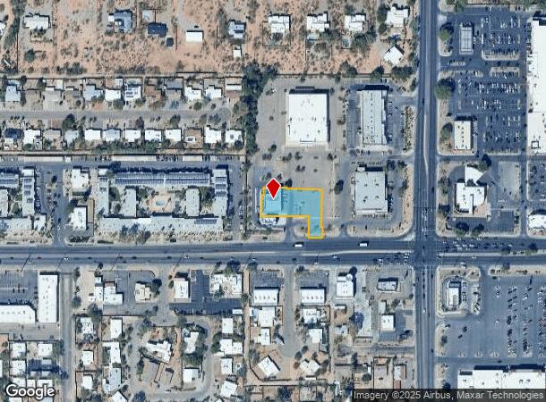  4625 E Grant Rd, Tucson, AZ Parcel Map