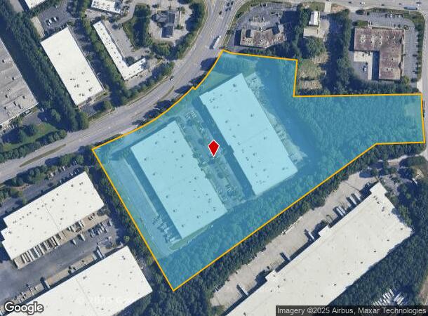  1610 Satellite Blvd, Duluth, GA Parcel Map