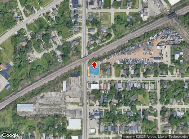  2309 Fenton Rd, Flint, MI Parcel Map