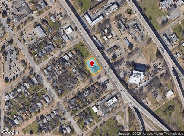  1308 Holliday St, Wichita Falls, TX Parcel Map