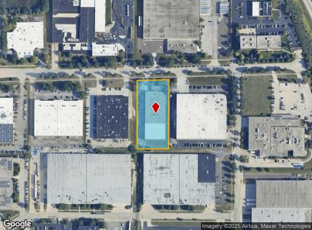  900 W Thorndale Ave, Itasca, IL Parcel Map