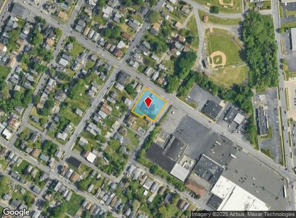  801 Luzerne St, Scranton, PA Parcel Map