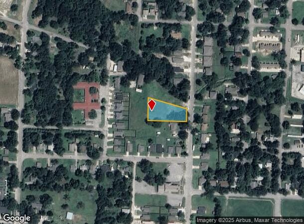  1525 Franklin Ave, Bonham, TX Parcel Map