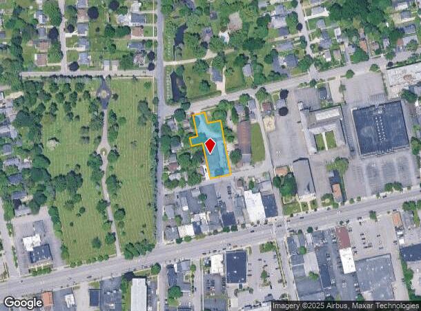  26 W Spring St, Buffalo, NY Parcel Map