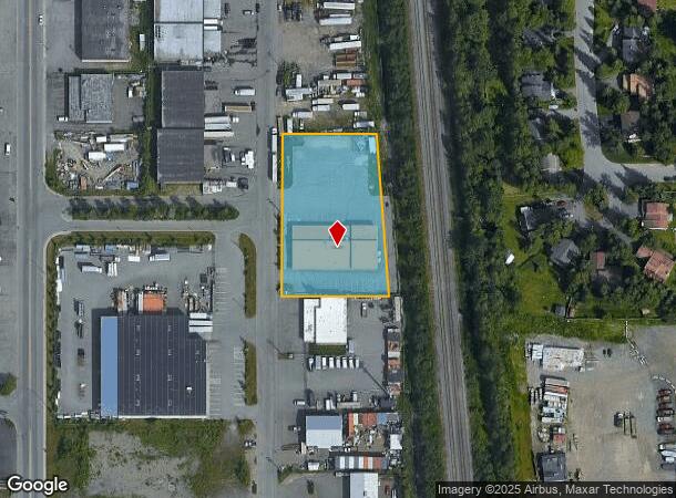 8005 Schoon St, Anchorage, AK Parcel Map