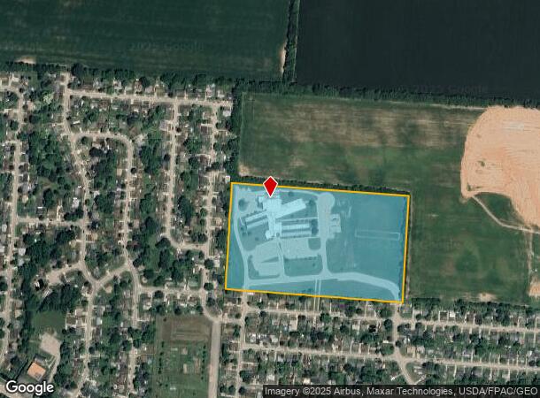  1203 Kennison Ave, New Carlisle, OH Parcel Map