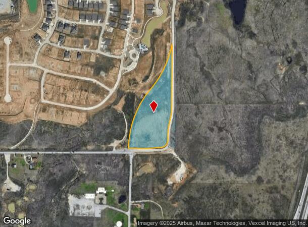 Blue Mound Rd E, Haslet, TX Parcel Map