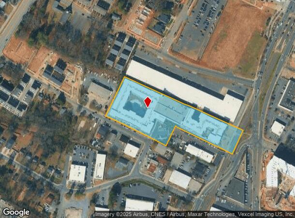 200 E Cama St, Charlotte, NC Parcel Map
