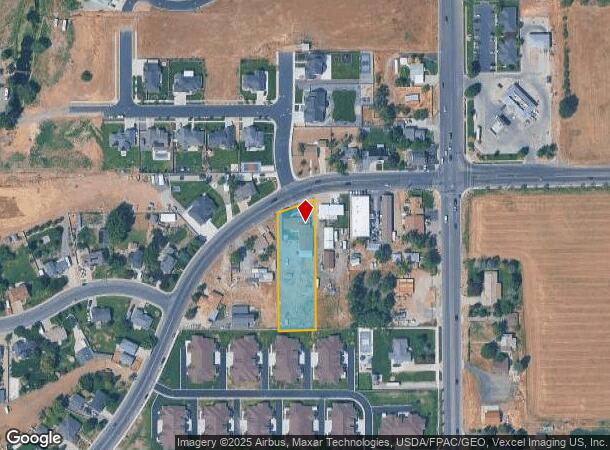  1725 W Maple St, Mapleton, UT Parcel Map