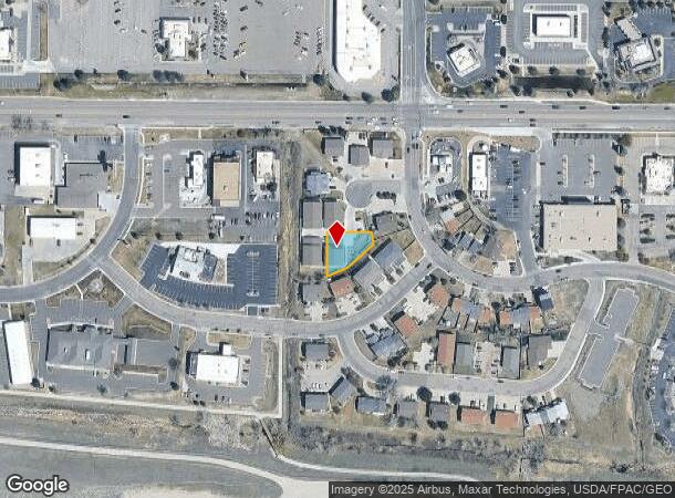 1793 Spring Ct, Cheyenne, WY Parcel Map