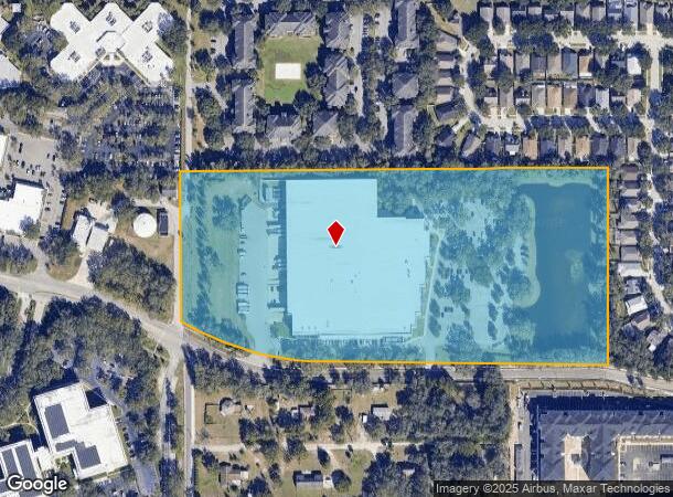 7802 E Telecom Pky, Temple Terrace, FL Parcel Map