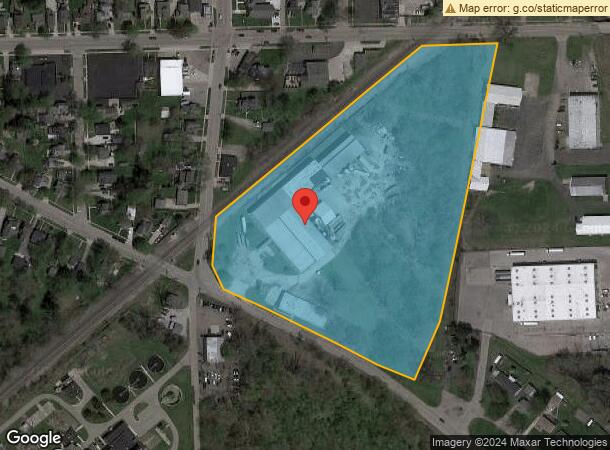  345 E Main St, Milan, MI Parcel Map