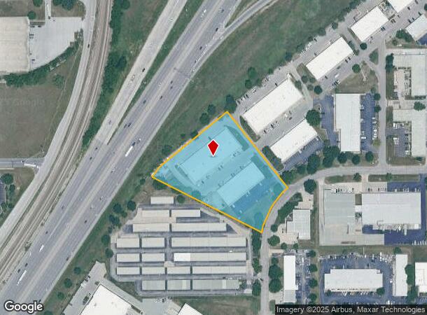  14160 W 107Th St, Lenexa, KS Parcel Map