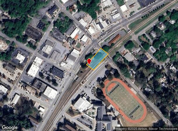  70 Nw Broad St, Fairburn, GA Parcel Map