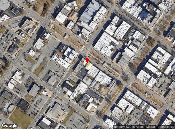  582 Poplar St, Macon, GA Parcel Map