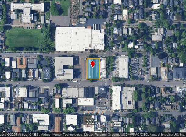  2705 E Burnside St, Portland, OR Parcel Map